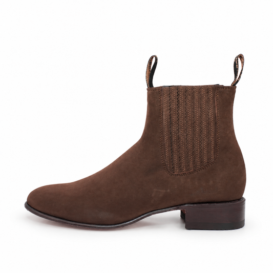 Botin Charro 45 - Nobuck Cafe