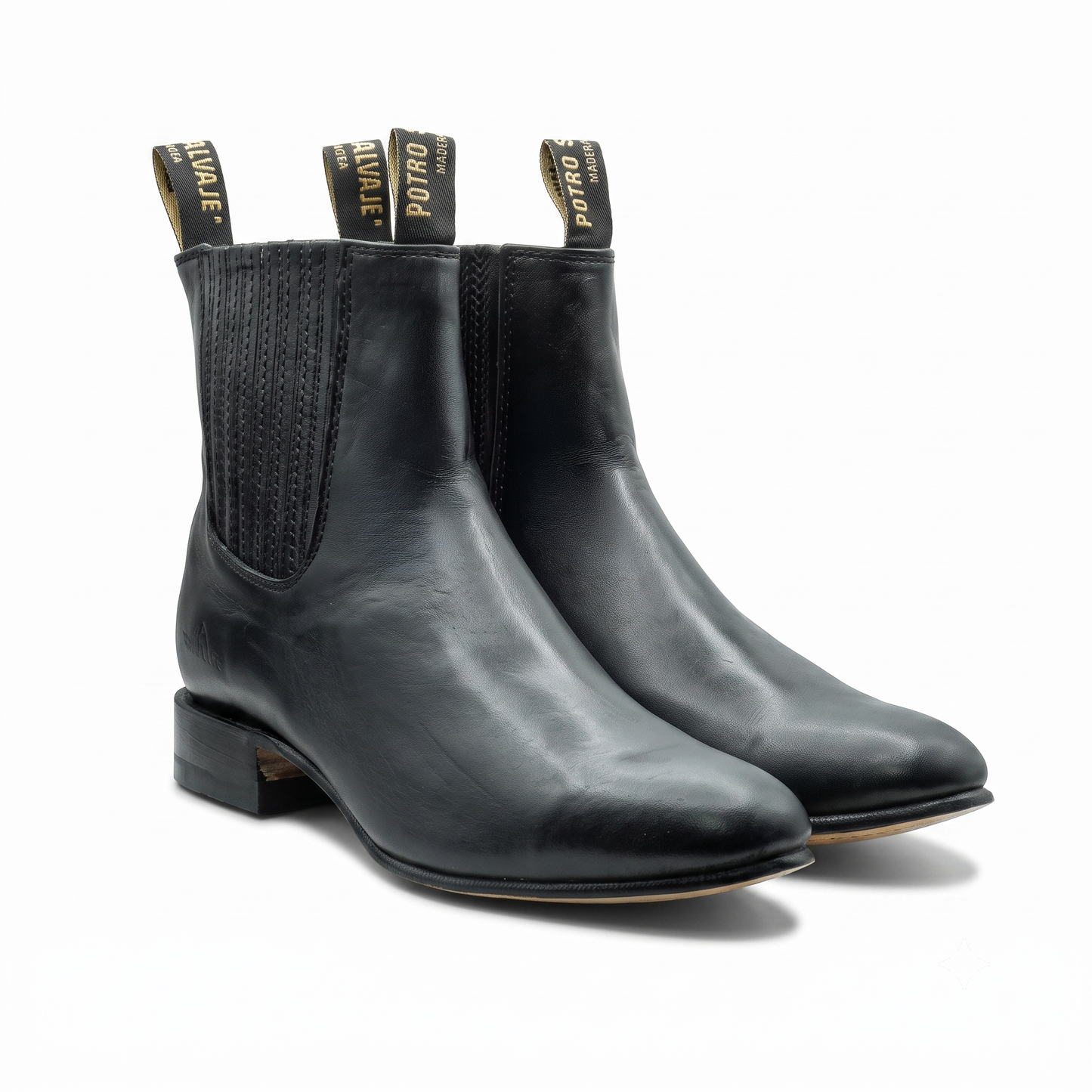 Botin Charro 45 - Pull up Negro