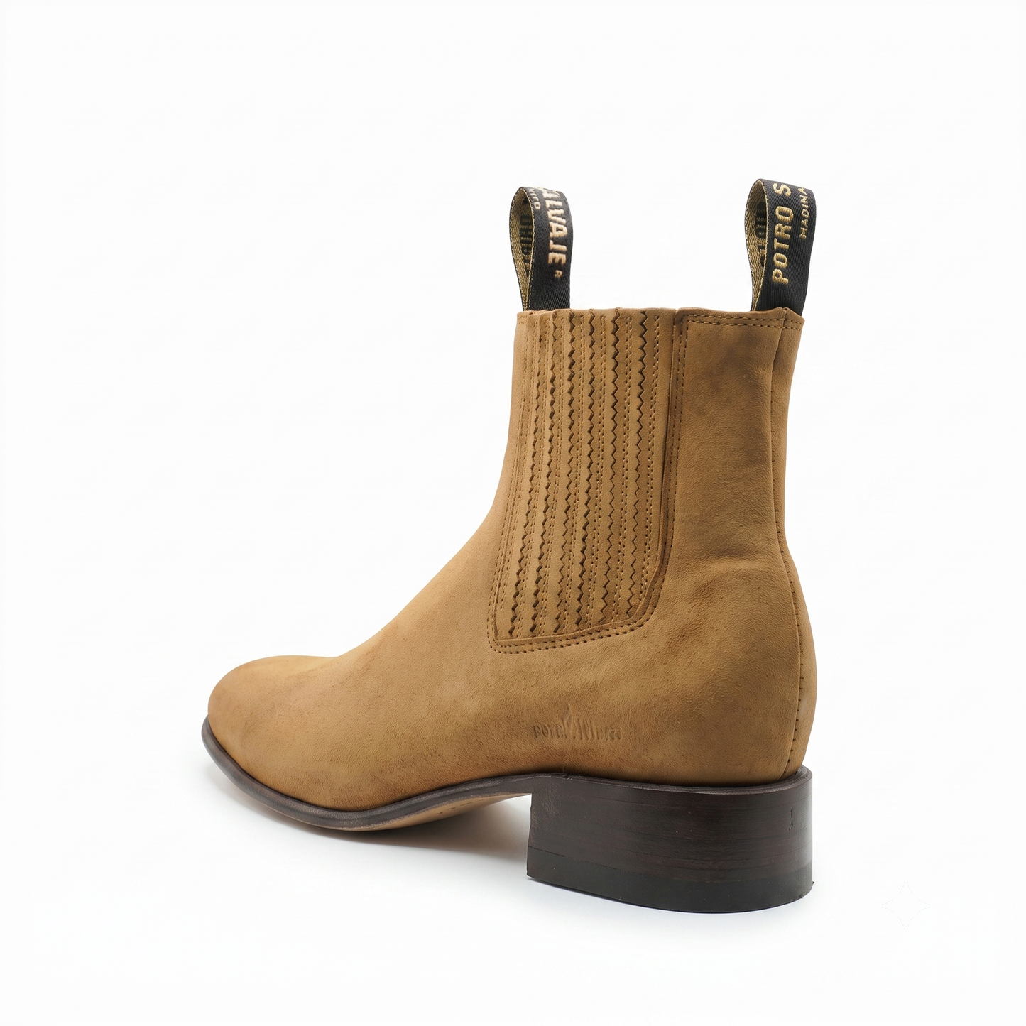Botin Charro 45 - Nobuck Paja