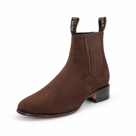 Botin Charro 45 - Nobuck Cafe