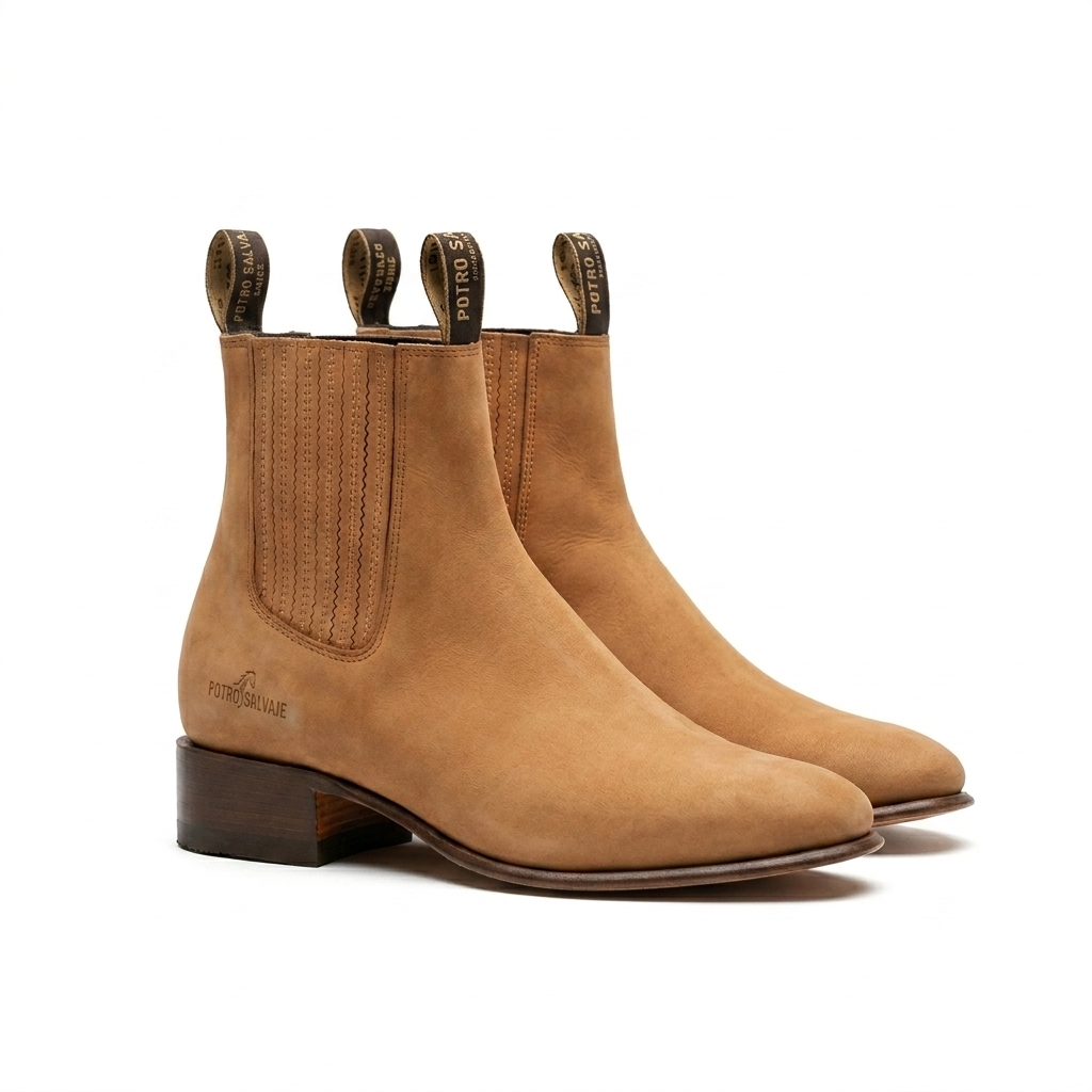 Botin Charro 45 - Nobuck Bambu
