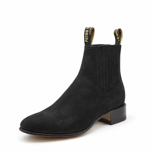 Botin Charro 45 - Nobuck Negro