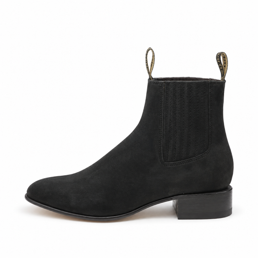 Botin Charro 45 - Nobuck Negro