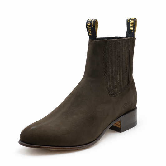 Botin Charro 45 - Nobuck Moka