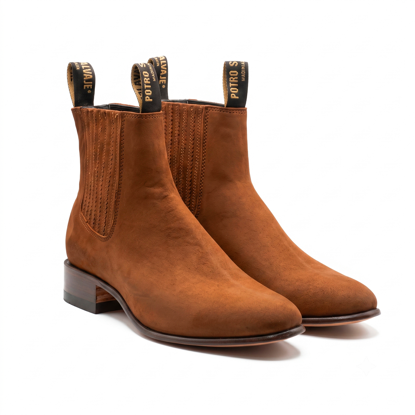 Botin Charro 45 - Nobuck Oro Viejo
