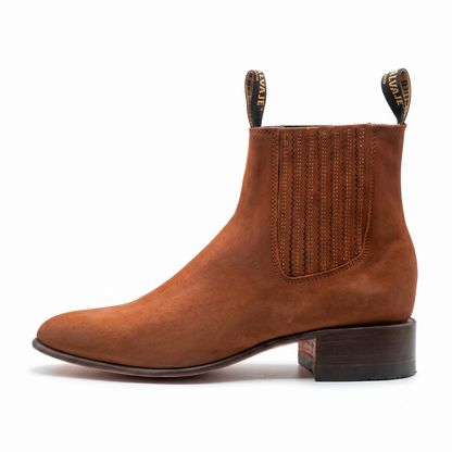 Botin Charro 45 - Nobuck Oro Viejo