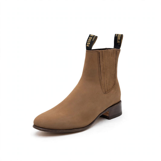 Botin Charro 45 - Piel Nobuck Arena
