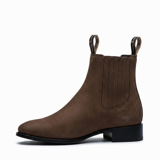 Botin Charro 45 - Nobuck Cafe