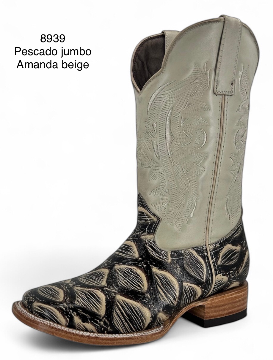 8939 -  Pescado jumbo: Varias tonalidades - Amanda: Beige
