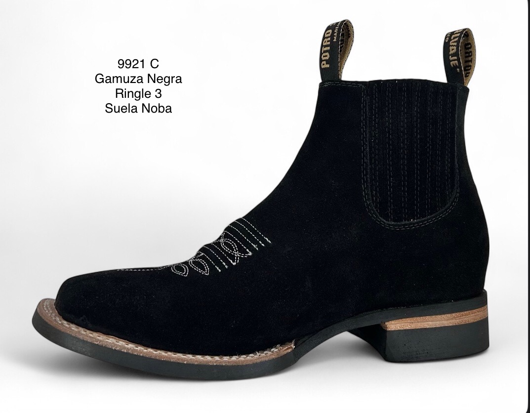 9921 C - Gamuza: Negro