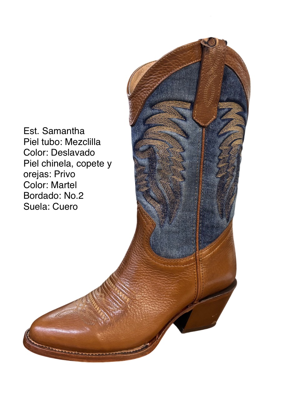 Samantha - Mezclilla: Light blue - Privo: Martel