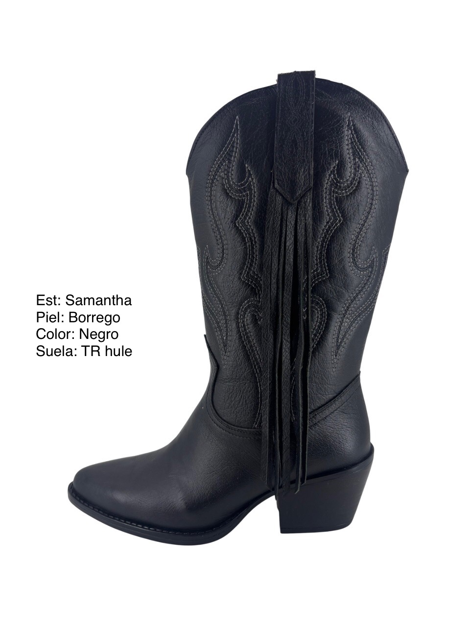 Samantha - Borrego: Negro