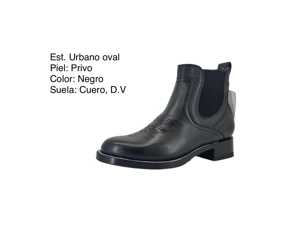 Urbano oval - Privo: Negro