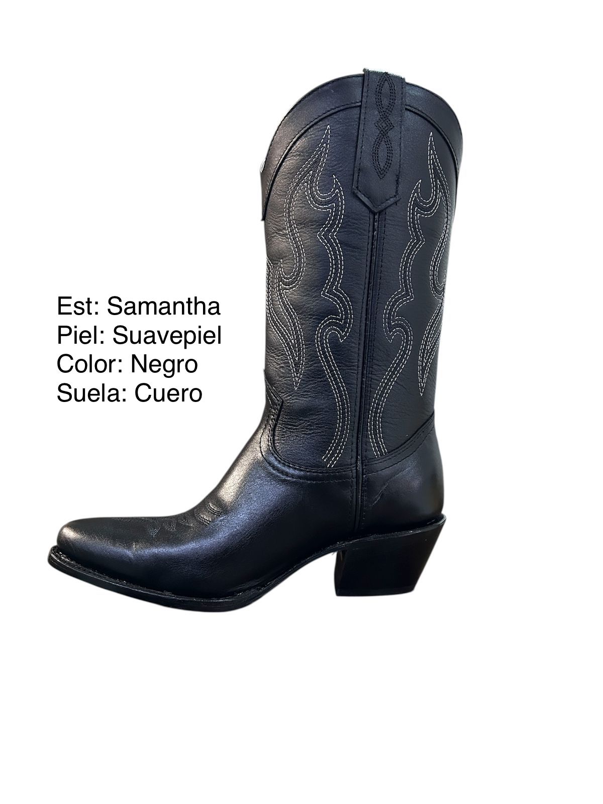 Samantha - Suavepiel: Negro